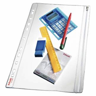 Lynl&aring;slomme 200my A4 Maxi klar 5stk/pak