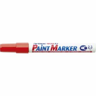 Paint marker Artline EK400 rød 2,3mm rund spids
