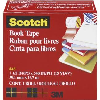 Tape 3M bogtape 845 Klar 38mmx14m