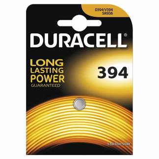 Batteri Duracell 394 1,5V Silver Oxide 1stk/pak