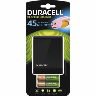 Batterilader Duracell 45 minutters oplader
