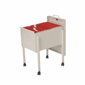 H&aelig;ngemappevogn Esselte A4 m/l&aring;g hvid