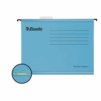 Hængemappe m/mekanisme A4 blå (10)