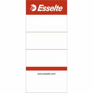 Rygetiket Esselte brevordner smal lang udgave 100stk/pak