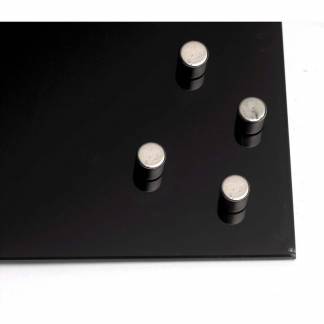 Magneter t/glastavle stål Super Strong Ø10mm 4stk/pak