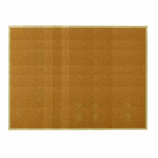 Opslagstavle kork enkeltsidet 120x90cm