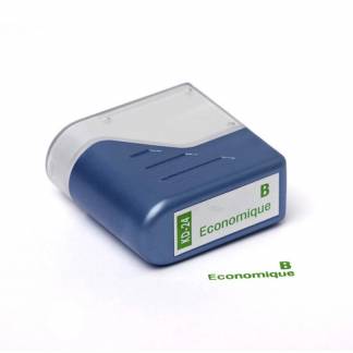 Stempel Deskmate B Economique, grøn tekst