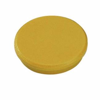 Magneter Dahle 32mm rund gul 10stk/pak bærekraft 0,8kg