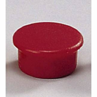 Magneter Dahle 13mm rund rød 10stk/pak bærekraft 0,1kg
