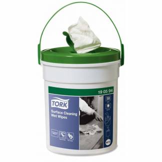 Wet Wipe Tork t/overflader spand Handy Bucket 4sp/kar 190594
