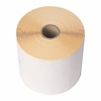 Termoetiket u/tryk hvid Eco 70x32mm kerne: &Oslash;19mm 650stk/rul
