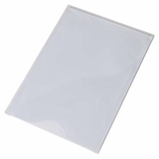 Magnetlomme A4 åben top 4cm dyb 10stk/pak