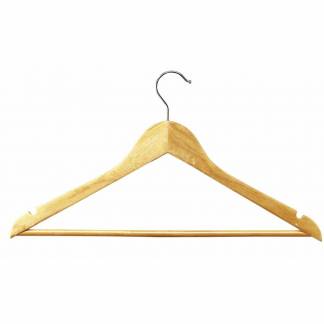 Træbøjle Unilux standard 25st/pkt