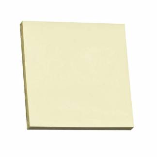 Notes Q-line Stick'N gul 76x76mm 100blade 12stk/pak