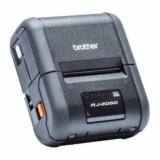 Mobil kvitterings- og labelprinter Brother RJ-2050 op t/55mm