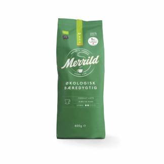 Kaffe Merrild økologisk 400g/ps