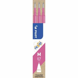 Refill Pilot FriXion pink 0,7 medium 3-pack