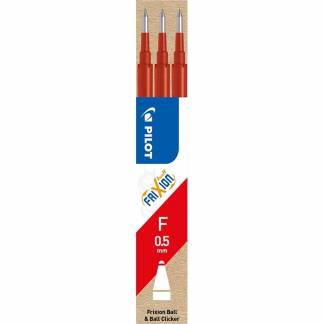 Refill Pilot FriXion rød 0,5 fine 3-pack
