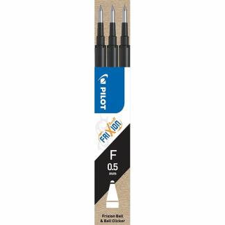 Refill Pilot FriXion sort 0,5 fine 3-pack