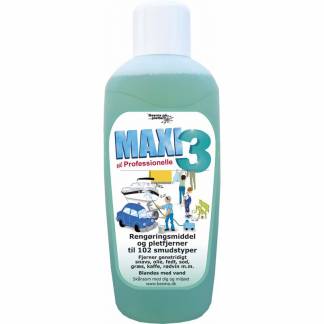 Rengøringsmiddel Maxi 3 display 8x1l