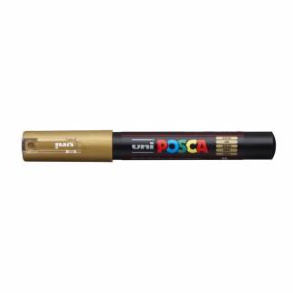 Paint marker Uni Posca PC-1M gold 0,7mm