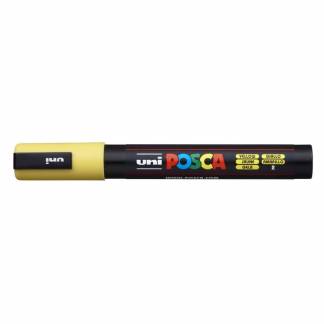 Paint marker Uni Posca PC-5M yellow 1,8-2,5mm