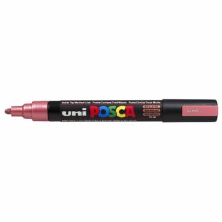 Paint marker Uni Posca PC-5M metallic red 1,8-2,5mm