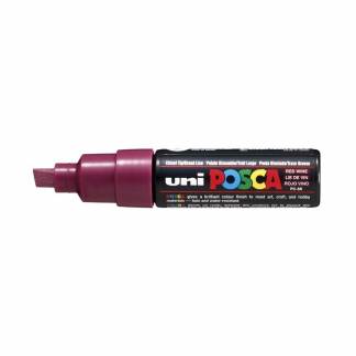 Paint marker Uni Posca PC-8K red wine 8mm