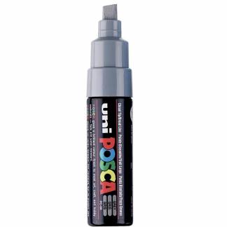 Paint marker Uni Posca PC-8K grey 8mm