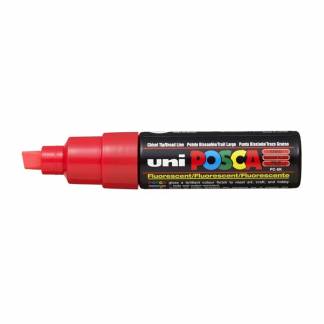 Paint marker Uni Posca PC-8K fluo red 8mm