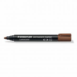 Marker STAEDTLER Lumocolor permanent brun 2mm 352