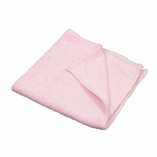 Microfiberklud rød 40x40cm 10stk/pak