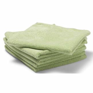 Microfiberklud grøn 40x40cm 10stk/pak