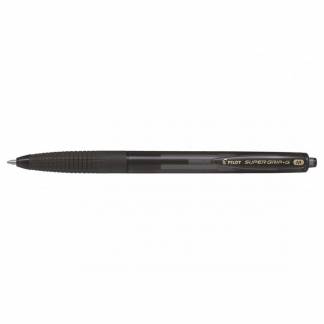 Kuglepen Pilot Super Grip G sort medium 1.0 stregbr: 0,27mm