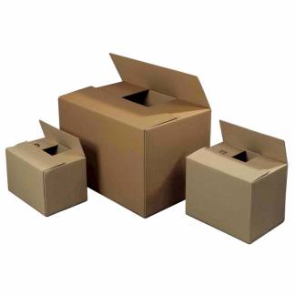 Bølgepapkasse postoptimeret Master'In 215x155x105/58mm 5/1kg S/XS