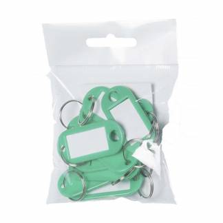 Nøgleskilte BNT plast PET grøn