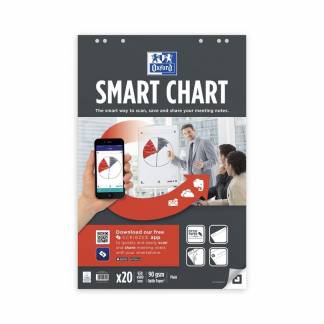 Flipoverpapir Oxford ulinieret 650x980mm SmartChart