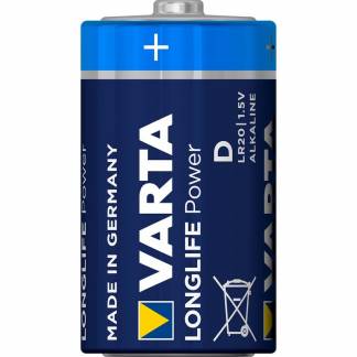 Batteri Varta Longlife Power D 2stk/pak blister