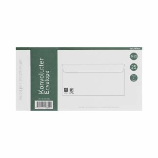 Kuverter M65 70g Peel & Seal 110x220mm 25stk/pak