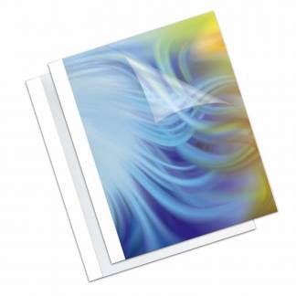Limmappe Fellowes hvid 25mm ca. 201x250ark 50stk/pak