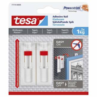 Klæbesøm tesa t/tapet og gips 1kg 2stk/pak