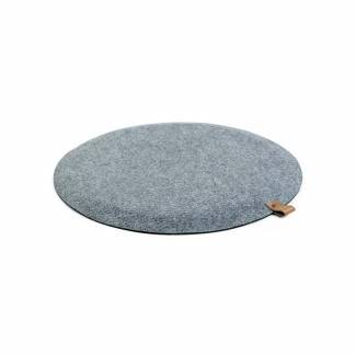 St&aring;m&aring;tte JobOut Design Rund filtstof &Oslash;67x2cm lysegr&aring;