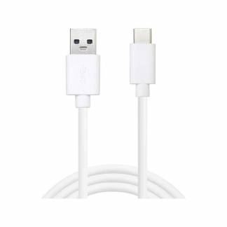 Adapter Sandberg USB-C 3.1 USB-A 3.0 kabel hvid 2m