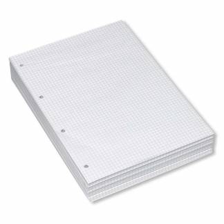 Konferenceblok A4 Bantex kvadreret toplimet 60g m/4 huller