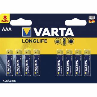 Batteri Varta Longlife AAA 8st/pak Blister