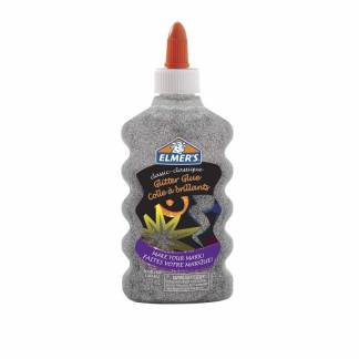 Skolelim Elmer´s glitter sølv 177ml