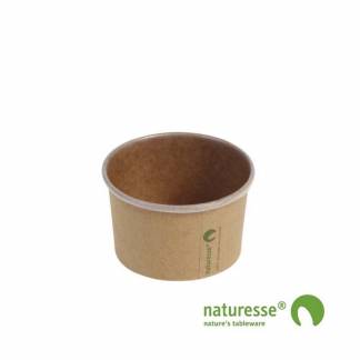 Isbæger PLA 6oz/180ml brun 50stk/pak