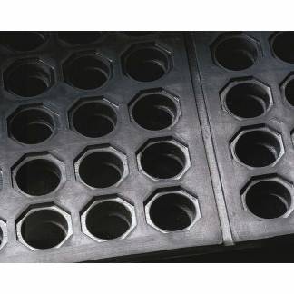 Måtte Yoga Tuff 91x91cm 15mm sort