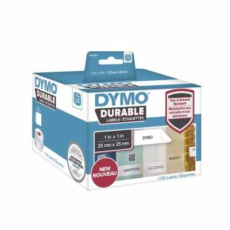 Label Dymo Durable etiket 25x25mm 700stk/rul