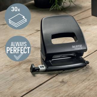 Hulapparat Leitz Recycle 2-huls Nexxt 30ark sort